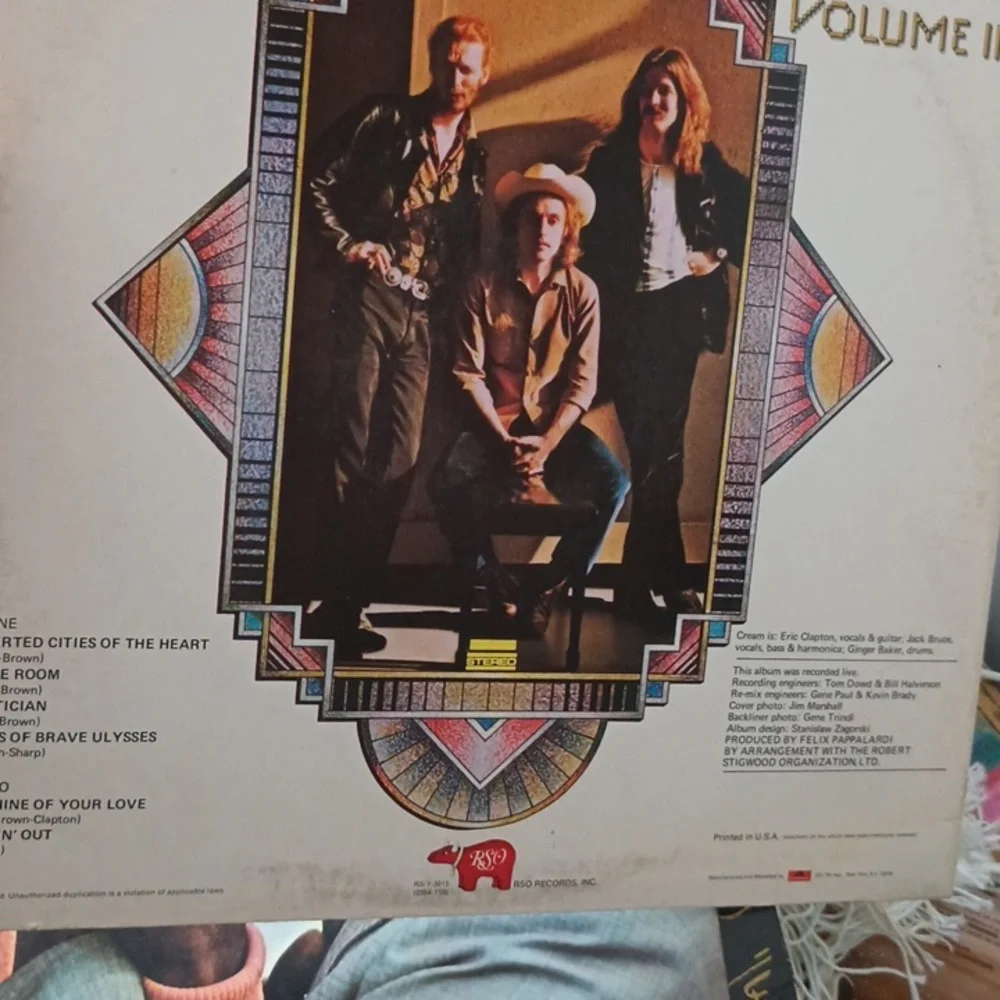 Vintage record Live Cream Vol 2 - Picture 2 of 4